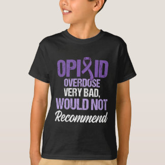Bewustzijn van overdosering opioïden Overlevende s T-shirt