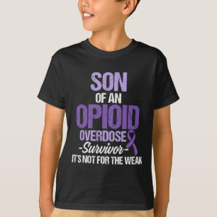 Bewustzijn van overdosering opioïden Overlevende s T-shirt