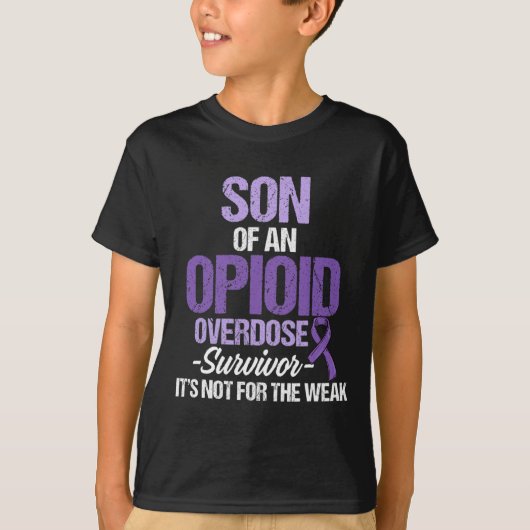 Bewustzijn van overdosering opioïden Overlevende s T-shirt (Voorkant)