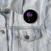 Bewustzijn van overdosering van linten ronde button 5,7 cm (In situ)