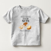 Bewustzijn van pinda-allergie | Noten allergie T-s Kinder Shirts (Voorkant)