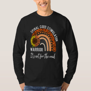 Bewustzijn van ruggenmergstimulator t-shirt