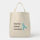 Bewustzijn van Selectief Mutisme Tote Bag (Achterkant)