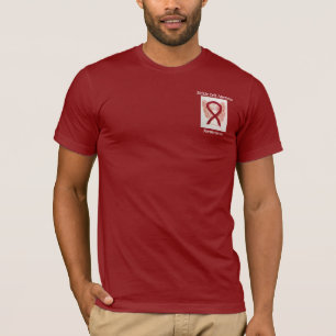 Bewustzijn van sikkelcelanemie Ribbon Angel T-shir T-shirt