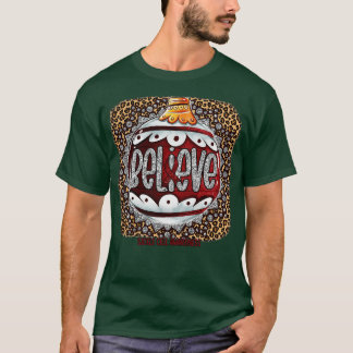 Bewustzijn van sikkelcellen Believe Ornament L T-shirt