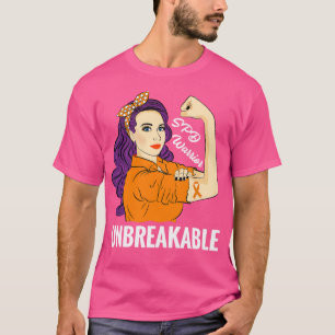 Bewustzijn van SPD-strijder met sensorische verwer T-shirt