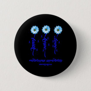 Bewustzijn van spondylitis ankylopoetica Spondylit Ronde Button 5,7 Cm