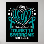 Bewustzijn van syndroom van Tourette Poster (Voorkant)