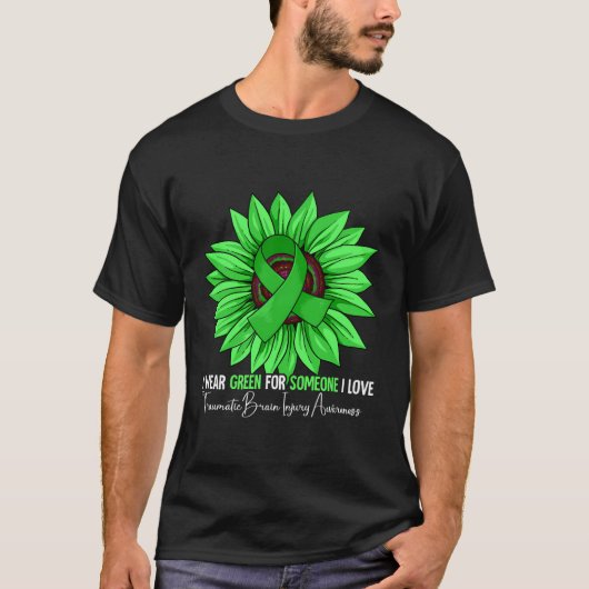 Bewustzijn van traumatisch hersenletsel t-shirt (Voorkant)