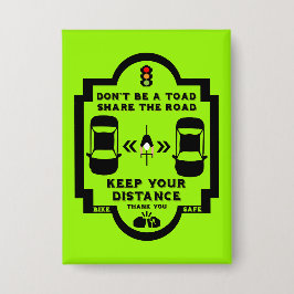 bewustzijn van verkeersveiligheid op de fiets button