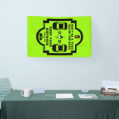 bewustzijn van verkeersveiligheid op de fiets spandoek (Beurs)