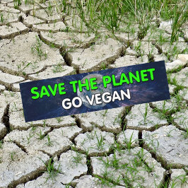 Bewustzijn Vegan Bumpersticker