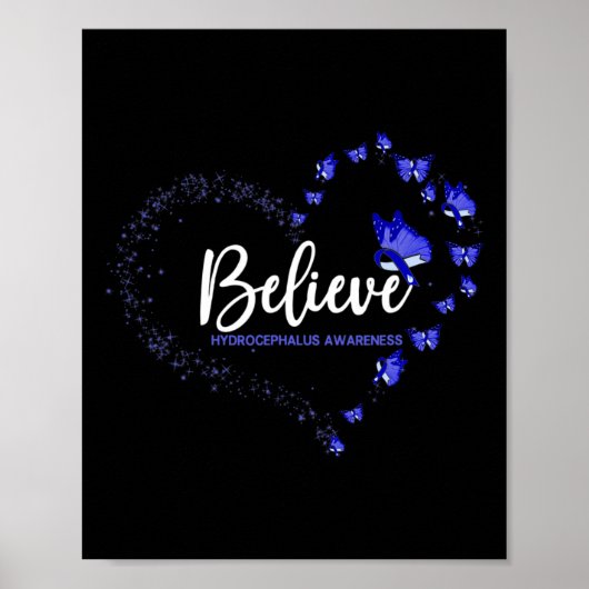 Bewustzijn Vlinder Geloven Poster (Voorkant)