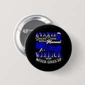 Bewustzijn Warrior Family Support Ronde Button 5,7 Cm (Voorkant /achterkant)