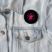 Bewustzijn Wereldkankerdag Ronde Button 5,7 Cm (In situ)