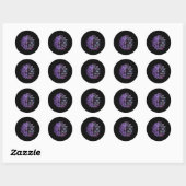 Bewustzijn zelfmoordpreventie3 ronde sticker (Vel)
