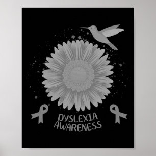 Bewustzijn Zonnebloem Kolibrie Gift Poster