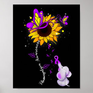 Bewustzijn Zonnebloem Olifant Mannen Poster