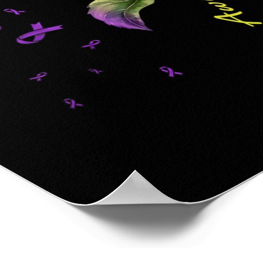 Bewustzijn Zonnebloemfibro Poster (Hoek)