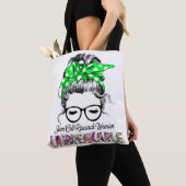 Bewustzijnsband stamcelonderzoek steun geschenken tote bag (Dichtbij)