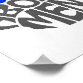 Bewustzijnsbewustzijn bij geestesziekten poster (Hoek)