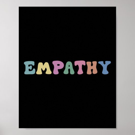 Bewustzijnsbewustzijn Kindheid Empathie Poster (Voorkant)