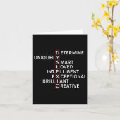 Bewustzijnsleesstoornis Leerstoornis 7 Kaart (Gele Bloem)