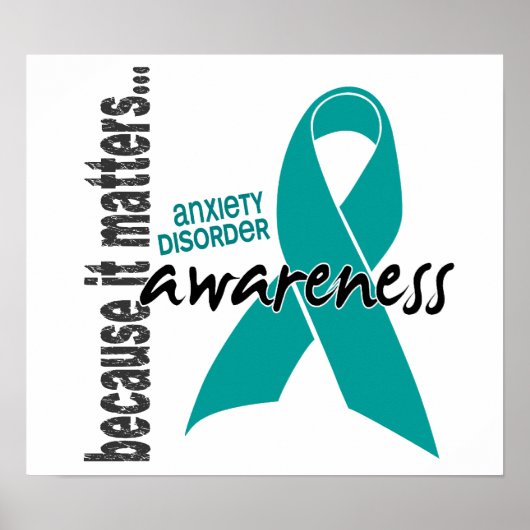 Bewustzijnsstoornis 1 Angststoornis Poster (Voorkant)