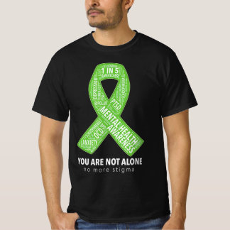 Bewustzijnszorg voor geesteszieken Ondersteuning v T-shirt