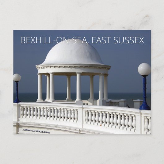 Bexhill-on-Zee Briefkaart (Voorkant)