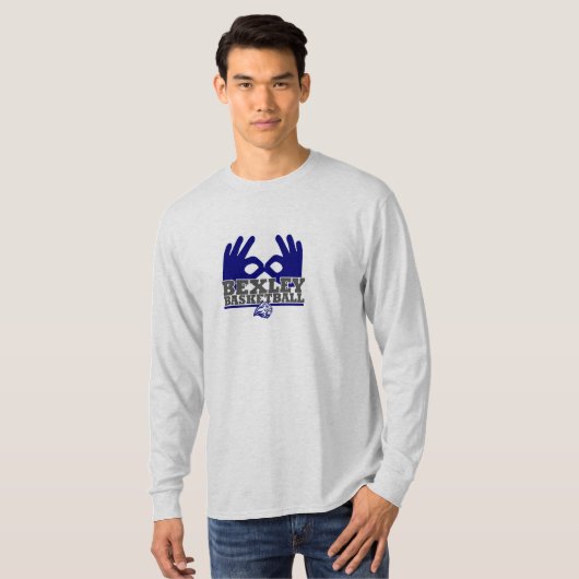Bexley Basketball 3 punten T-shirt (Voorkant volledig)