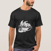 Beyblade Dranzer Monochrome T-shirt (Voorkant)