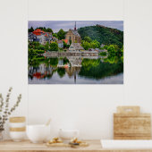 Beyenburg, Duitsland schilderachtig foto Poster (Keuken)