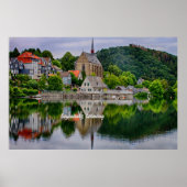 Beyenburg, Duitsland schilderachtig foto Poster (Voorkant)