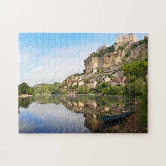 Beynac-et-Cazenac en Dordogne, de jigzaag Legpuzzel (Horizontaal)