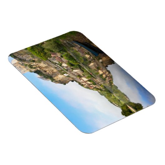 Beynac-et-Cazenac en Dordogne rechthoekige magneet (Rechterzijde)