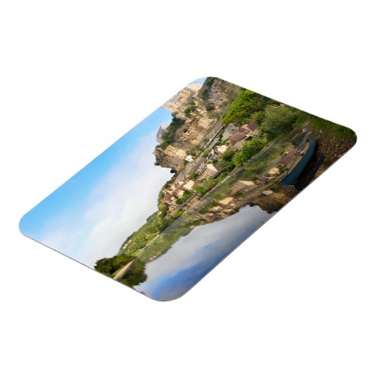 Beynac-et-Cazenac en Dordogne rechthoekige magneet (Linkerzijde)