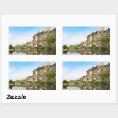 Beynac-et-Cazenac en Dordogne rechthoekige sticker (Vel)
