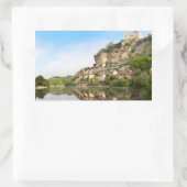 Beynac-et-Cazenac en Dordogne rechthoekige sticker (Tas)