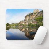 Beynac-et-Cazenac en Dordogne River mousepad Muismat (Met muis)