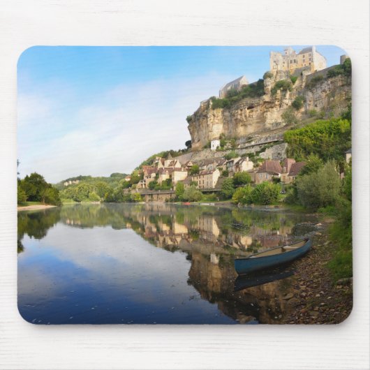 Beynac-et-Cazenac en Dordogne River mousepad Muismat (Voorkant)