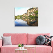 Beynac-et-Cazenac en Dordogne rivierdoek print (Insitu (Woonkamer))