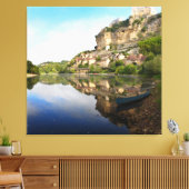 Beynac-et-Cazenac en Dordogne rivierdoek print (Insitu (Woonkamer))
