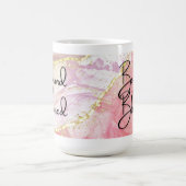 Beyond Bless Pink Gold Marble 15oz Mok (Center)