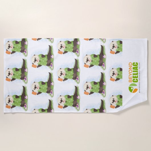 Beyond Celiac Beach Towel Strandlaken (Voorkant)