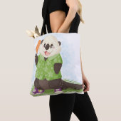 Beyond Celiac Summer Otter Canvas tas (Dichtbij)