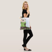 Beyond Celiac Summer Otter Canvas tas (Op model)
