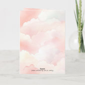 Beyond Compare Poem (written by me) Kaart (Achterkant)