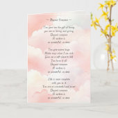 Beyond Compare Poem (written by me) Kaart (Gele Bloem)