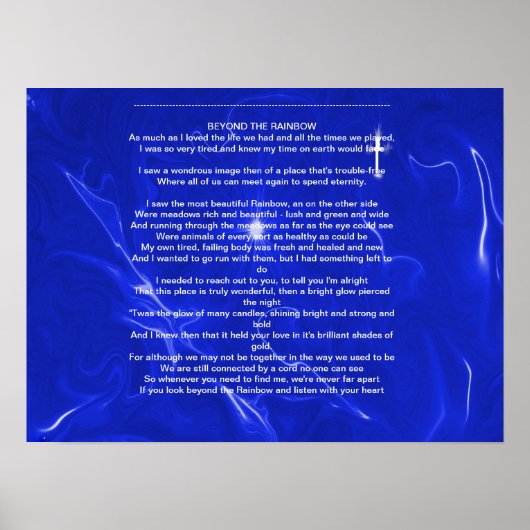 BEYOND DE RAINBOW POSTER (Voorkant)